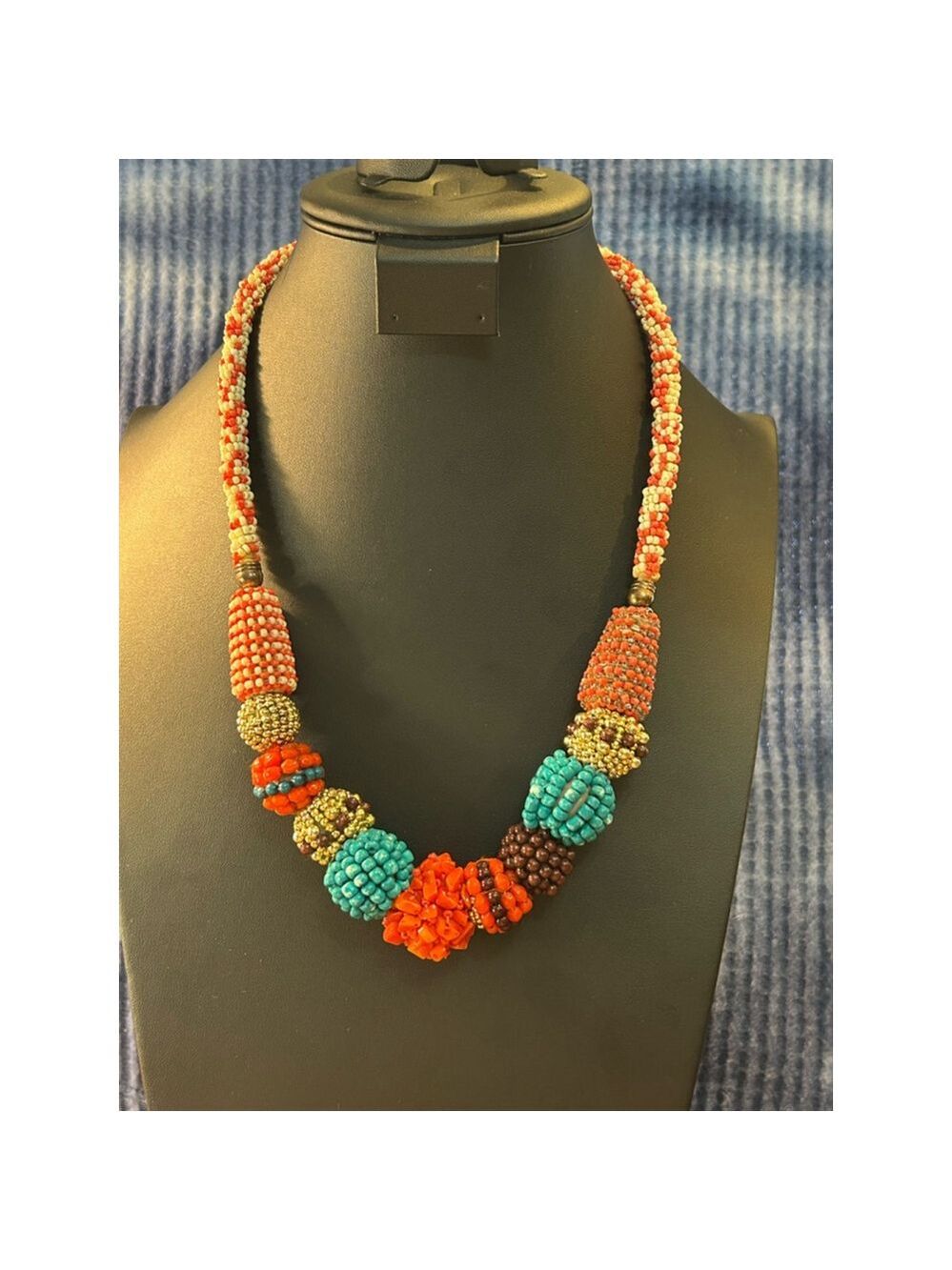 Women's unique Beaded Necklace
